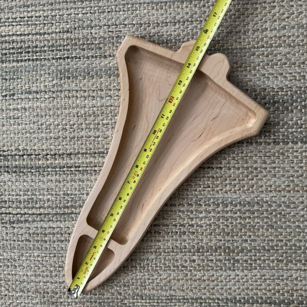 Spaceship Wood Sensory Tray Homeschool Lesson Play Montessori Toy Space Sorting - Picture 3 of 6